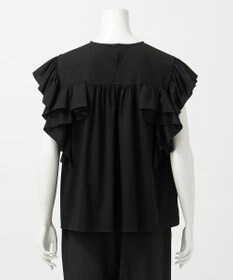 23区 S 【GOLD LABEL】ラッフルスリーブジャージー カットソー