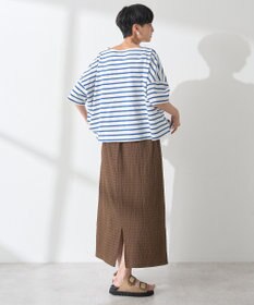 AMERICAN HOLIC バスクボーダー半袖プルオーバー