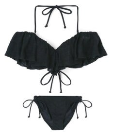 San-ai Resort（三愛水着楽園） 軽い着け心地でしっかり盛れる【楽盛り水着】　フリルワイヤービキニ　9M・11L　【San-ai Resort（サンアイリゾート）】