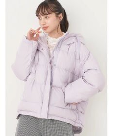 earth music&ecology フーディー中綿ブルゾン