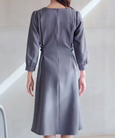 Tiaclasse サイドベルトデザインワンピース