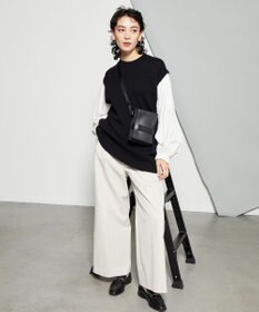 Y'SACCS ベルトスクエアミニマムショルダーバッグ