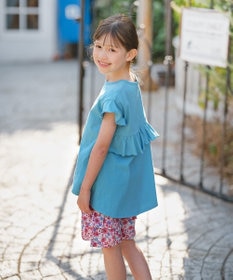 組曲 KIDS 【150-160㎝】バックフリル チュニック