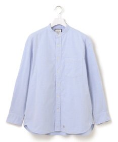 J.PRESS YORK STREET 【UNISEX】オックス起毛 バンドカラーシャツ