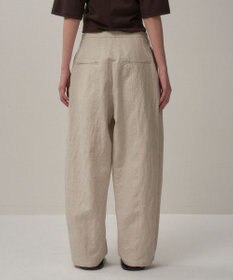 ATON CRISPY LINEN | イージーパンツ