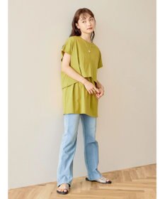 AMERICAN HOLIC レイヤードフレンチスリーブカットチュニック