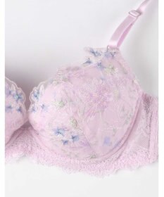 une nana cool Accent flower バックスタイルまでかわいい 3/4カップブラジャー