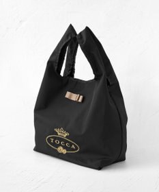 TOCCA 【WEB＆一部店舗限定】【折り畳み収納可能】POINT OF RIBBON ECOBAG エコバッグ