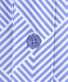 23区GOLF 【MEN】「HYGRA」幾何柄清涼ポロシャツ