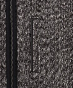 JOSEPH ABBOUD 【リバーシブル】ツィーディーフリースリバーシブル ブルゾン