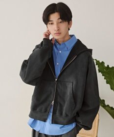 WEGO ショートZIPパーカー