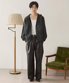 WEGO ショートZIPパーカー