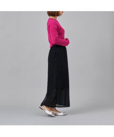 MODE ET JACOMO <carino>グリッターコンビフラットシューズ