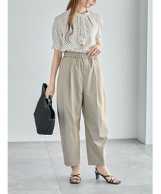 Te chichi パターンアソート5分袖ボウタイブラウス