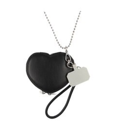 UNBILLION cachecache ハートポーチ付きボールチェーンモバイルストラップ