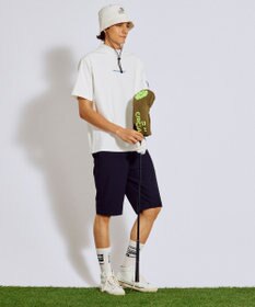 PW CIRCULUS 【吸水速乾 / UV遮蔽率99.5% UVカット / ストレッチ】【MEN】アニマルグラフィックモックT ゴルフ