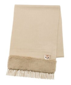 MOONBAT PAUL & JOE ACCESSOIRES ヌネットワッペン×ファームースタッチマフラー（パッケージ入り）