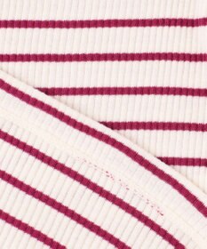 組曲 KIDS 【110-140㎝】レースボーダー トップス