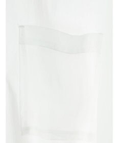 YECCA VECCA シアーMIXアシメシャツ