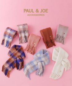 MOONBAT PAUL&JOE ACCESSOIRES(ポール&ジョー) ボリュームマフラー ブロックチェック