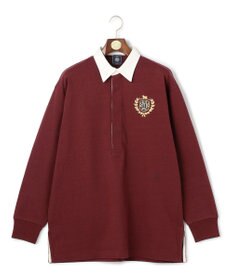 J.PRESS MEN 【J.PRESS ORIGINALS × CLUEL】【UNISEX】クレストロゴ ラガーシャツ