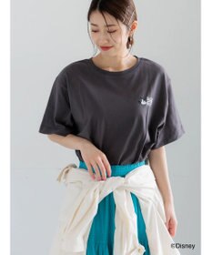 Te chichi 【Disney】MICKEY/ロゴプリントTシャツ