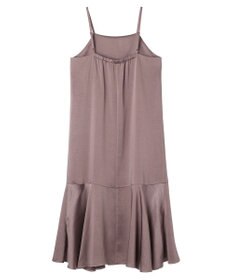 earth music&ecology サテンキャミワンピース