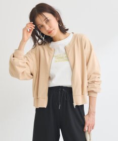 Green Parks ウ゛ィンテージ風ｚｉｐ裏毛カーディガン