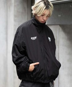 WEGO 【ユニセックス着用ITEM/リバーシブル/2WAY】リバーシブルフリースブルゾン