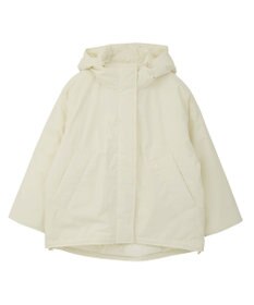 earth music&ecology フーデットパファーコート