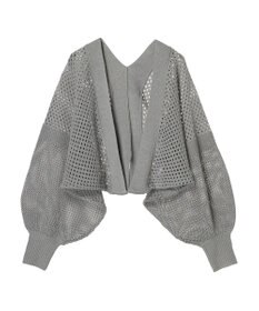 earth music&ecology メッシュボレロ