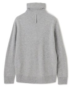 BEIGE， 【WEB限定・洗える】ROGAN / バイカラーウールハイネックニット