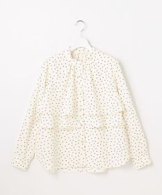 ANY SIS ラッフルレイヤード ブラウス