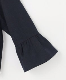 組曲 【WEB限定】ライトリネンライクノーカラー ジャケット