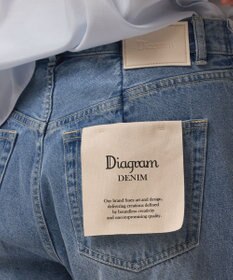 GRACE CONTINENTAL リメイクストレートデニムパンツ