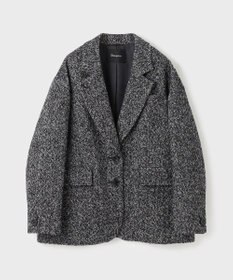 GRACE CONTINENTAL ヘリンボーンツイードジャケット
