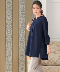 Tiaclasse 【選べる2Type】スキッパーシャツチュニック