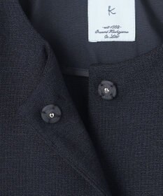 組曲 【WEB限定】ライトリネンライクノーカラー ジャケット