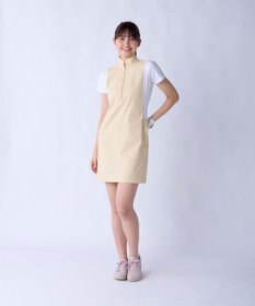 FILA GOLF／marie claire 【marie claire SPORT】 異素材MIXワンピース
