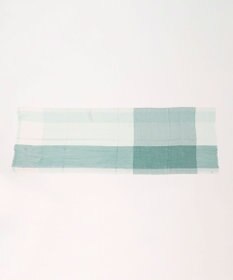 MOONBAT FURLA ラメ入りブロックチェックストール