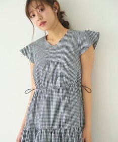 Feroux 【洗える】ドロストデザイン ワンピース