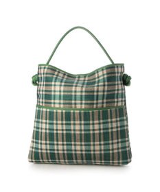 UNBILLION  ペルケ perche / 1本手チェックトートバッグ