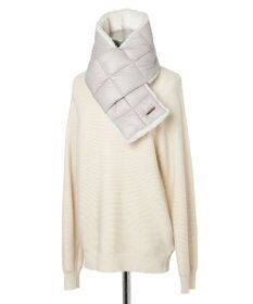 MOONBAT FURLA 【リバーシブル】フェイクファー×ダウンマフラー ボア