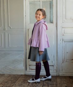 組曲 KIDS 【110-140㎝】【撥水】フリル マウンパ