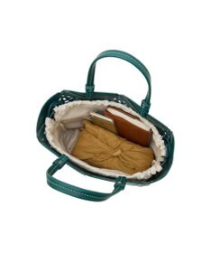 genten サスカットバスケット手提げバッグ＜M＞