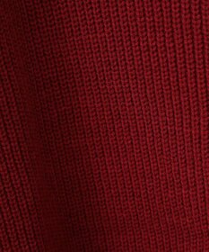 earth music&ecology ライン入りハイネックニットチュニック