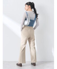 earth music&ecology フロントボタンデニムビスチェ