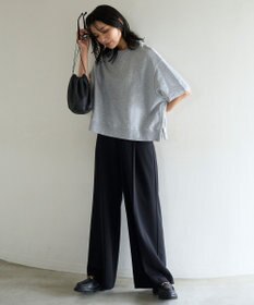 UNFILO 【11サイズ展開】 BEAUTY MOVE タックワイドパンツ