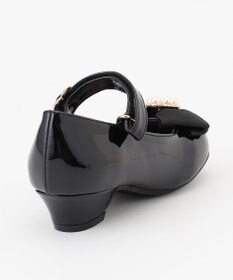 ANY KIDS エナメル ヒール パンプス