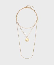 GRACE CONTINENTAL コインレイヤードネックレス